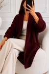Cepli Triko Hırka R4596 Bordo