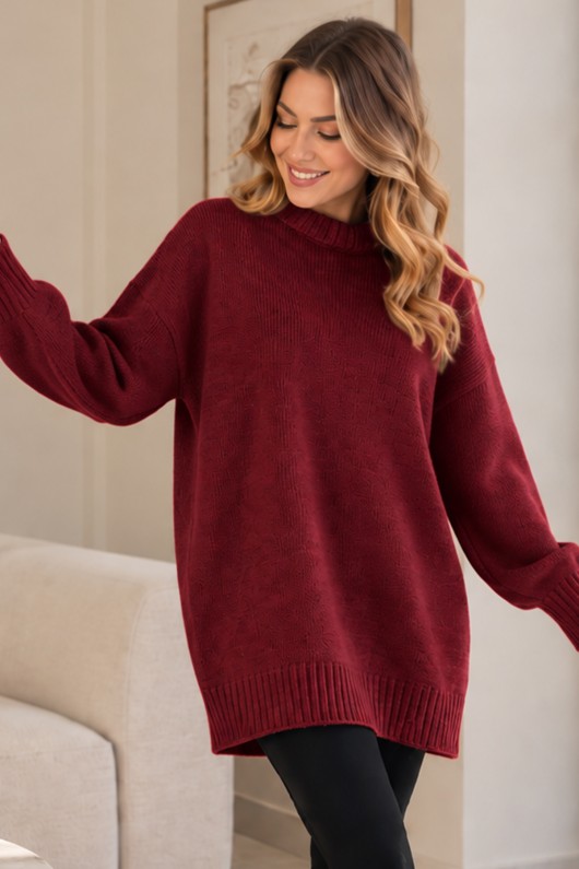 Triko Kazak K6027 Bordo