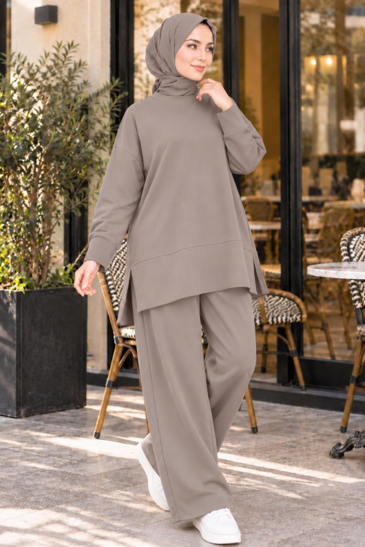 Salaş Kesim İkili Takım N8322 Vizon